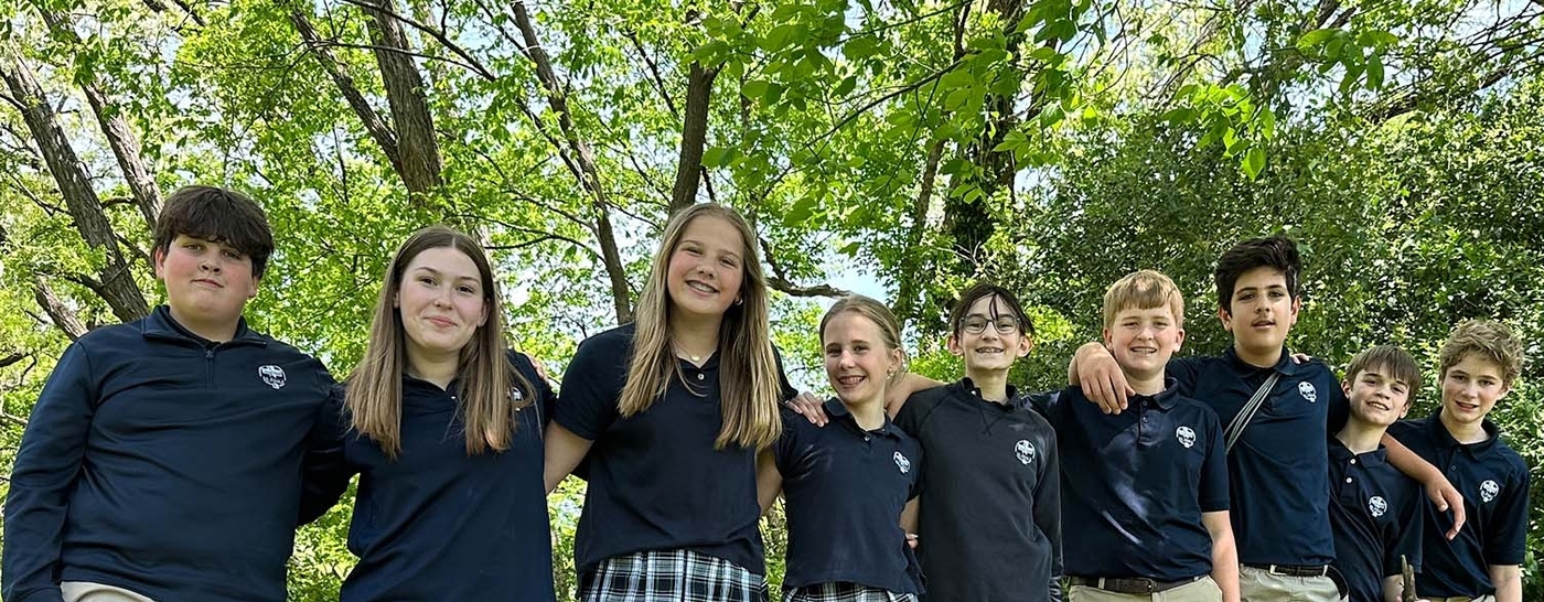 private Catholic pre-K through 8th grade school in Greensboro, NC.