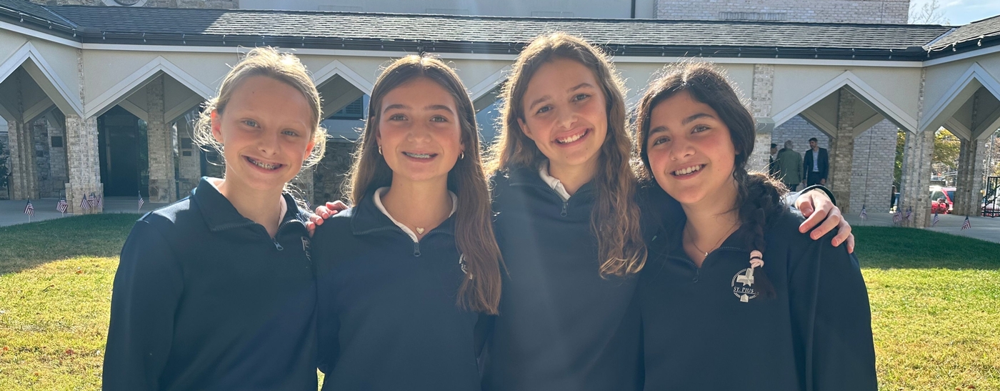 We are a private Catholic pre-K through 8th grade school in Greensboro, NC.